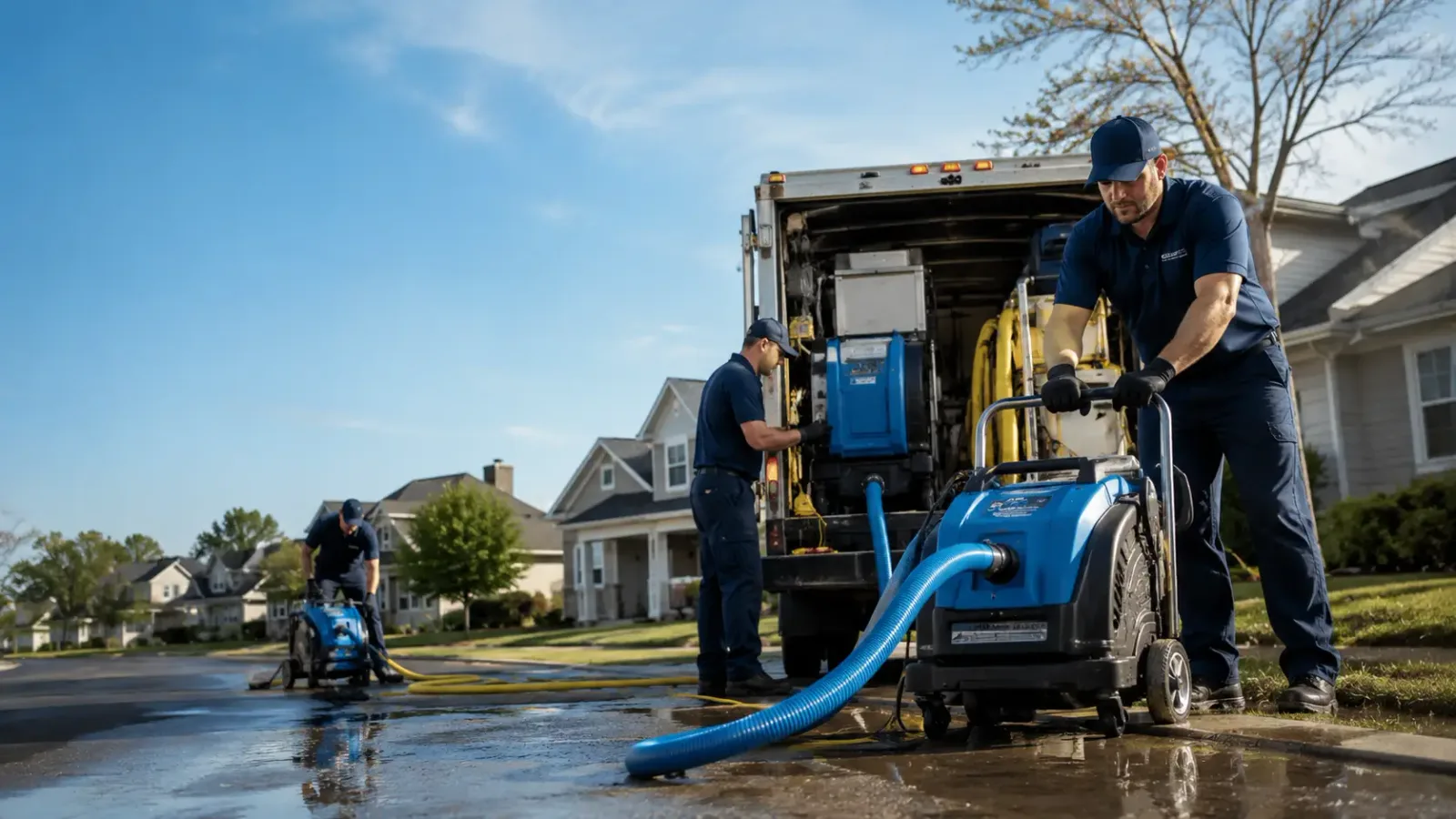 Flood Damage Cleanup in Glenhaven, CA